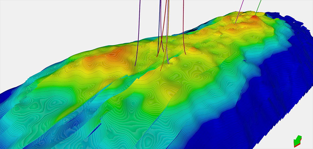 Subsurface map